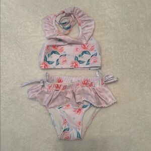 Sugar Dumplin Kids Swim Floral Bikini - 3T